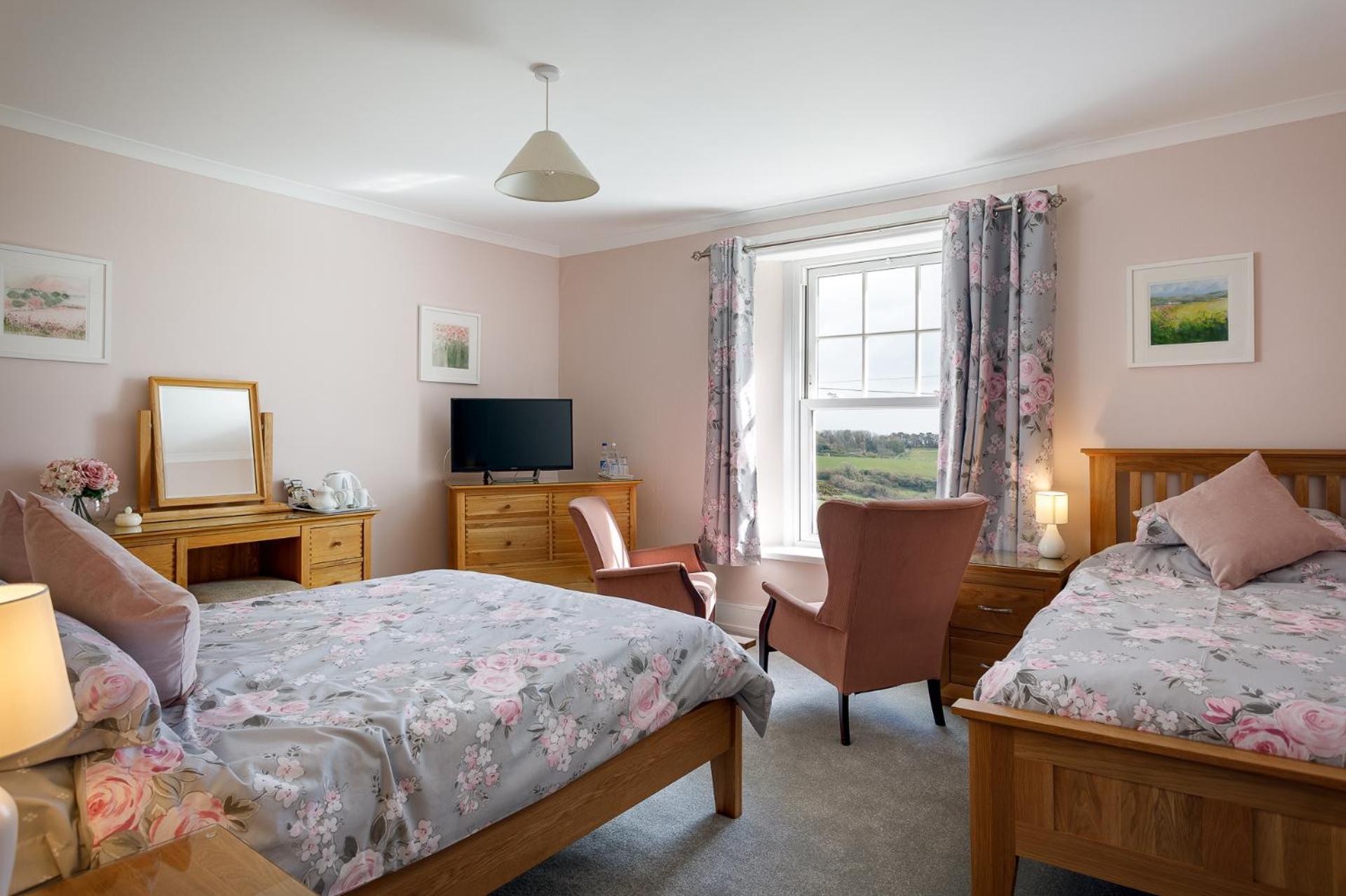 Bed and Breakfast Bucklawren Farm Looe Habitación foto